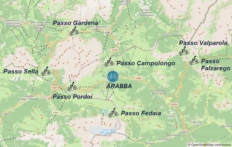 Arabba-mapa