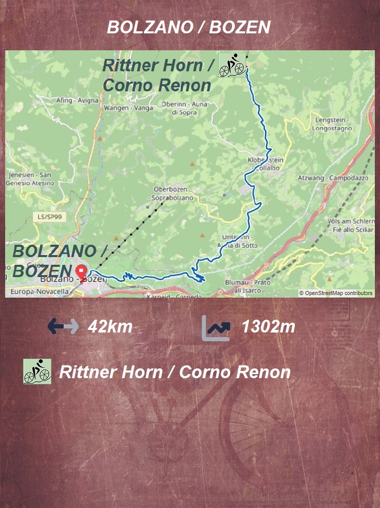 Bolzano / Bozen - Rittner Horn / Corno Renon