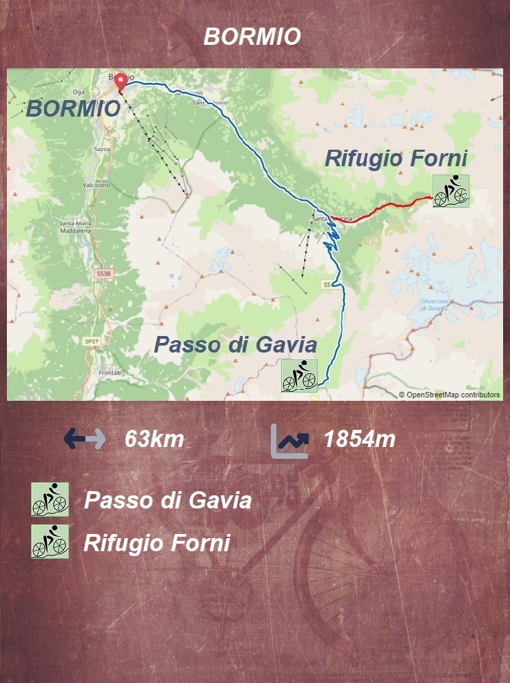 Bormio - Passo di Gavia - Rifugio Forni