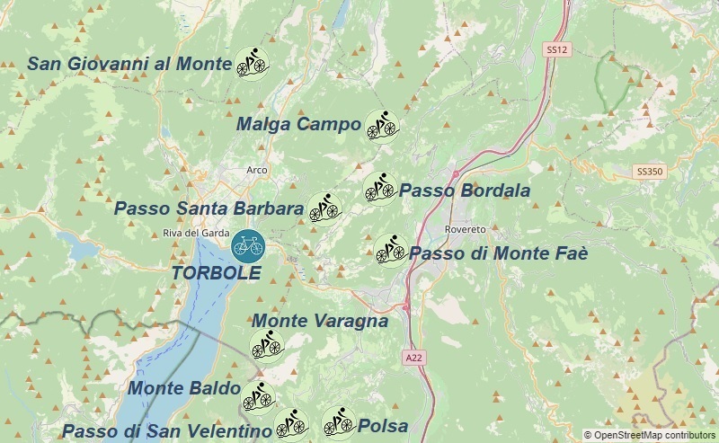 Torbole-mapa