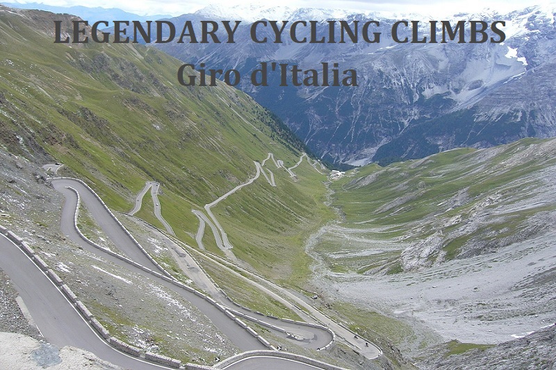 Cycling climbs in Italy