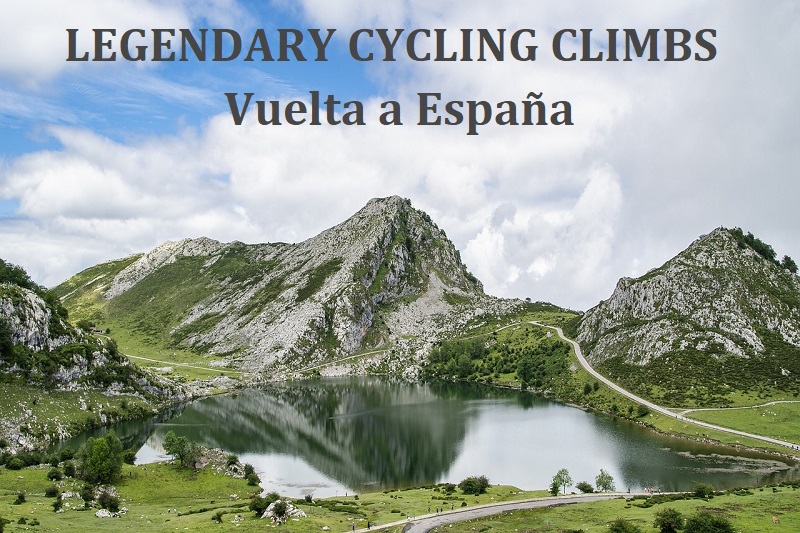 Cycling climbs in Spain