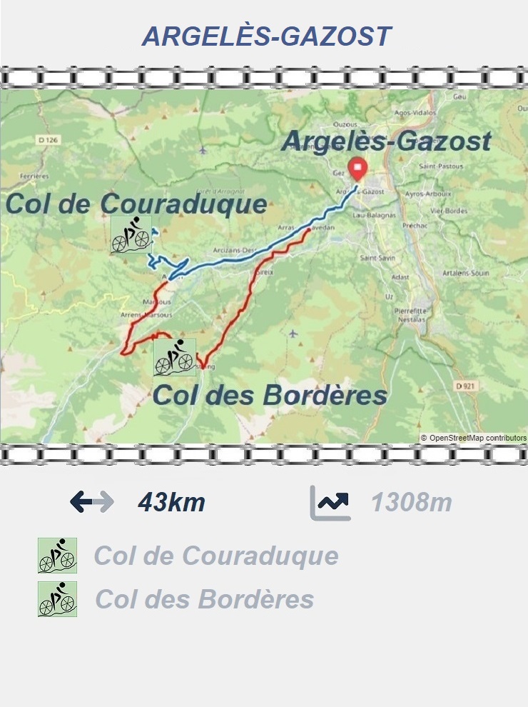 Argelès Gazost  - Col de Couraduque