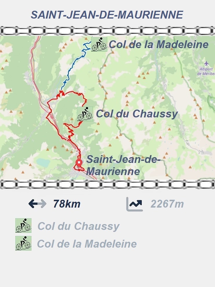 Saint Jean de Maurienne - Col de la Madeleine