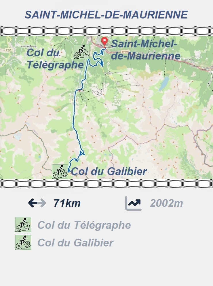 Saint-Michel-de-Maurienne - Col du Galibier