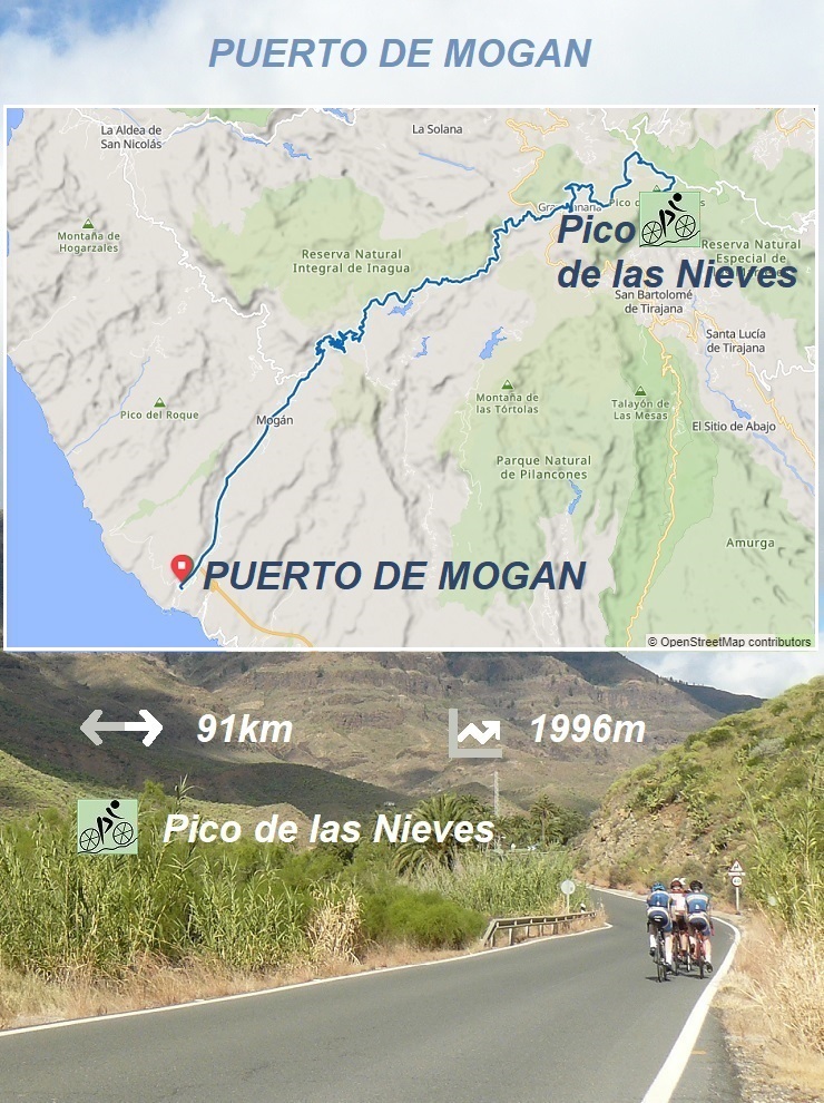 Puerto de Mogán - Pico de las Nieves  - Puerto de Mogán