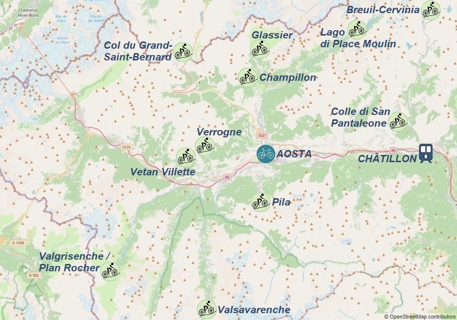 Aosta-mapa