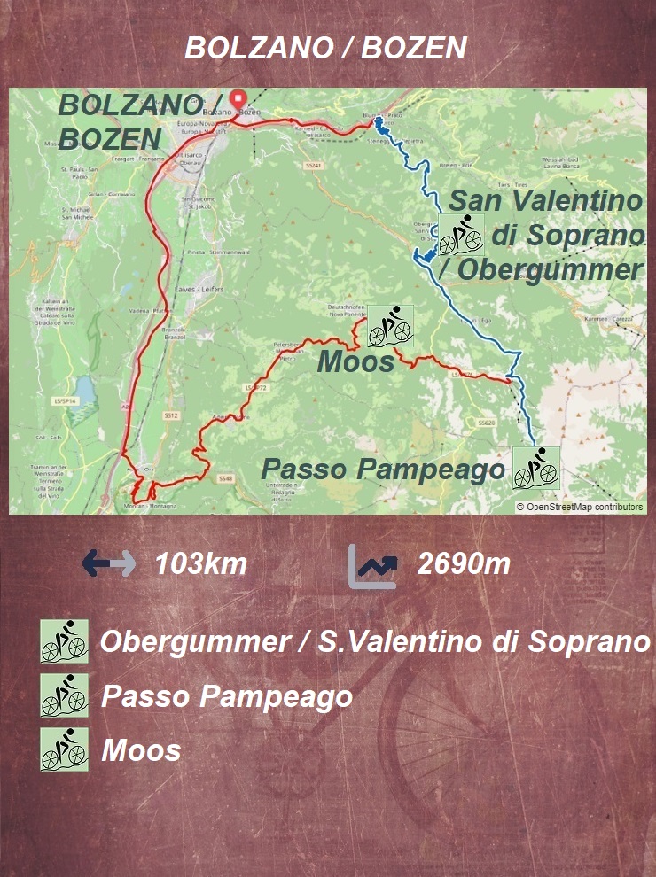 Bolzano - Obergummer - Pampeago