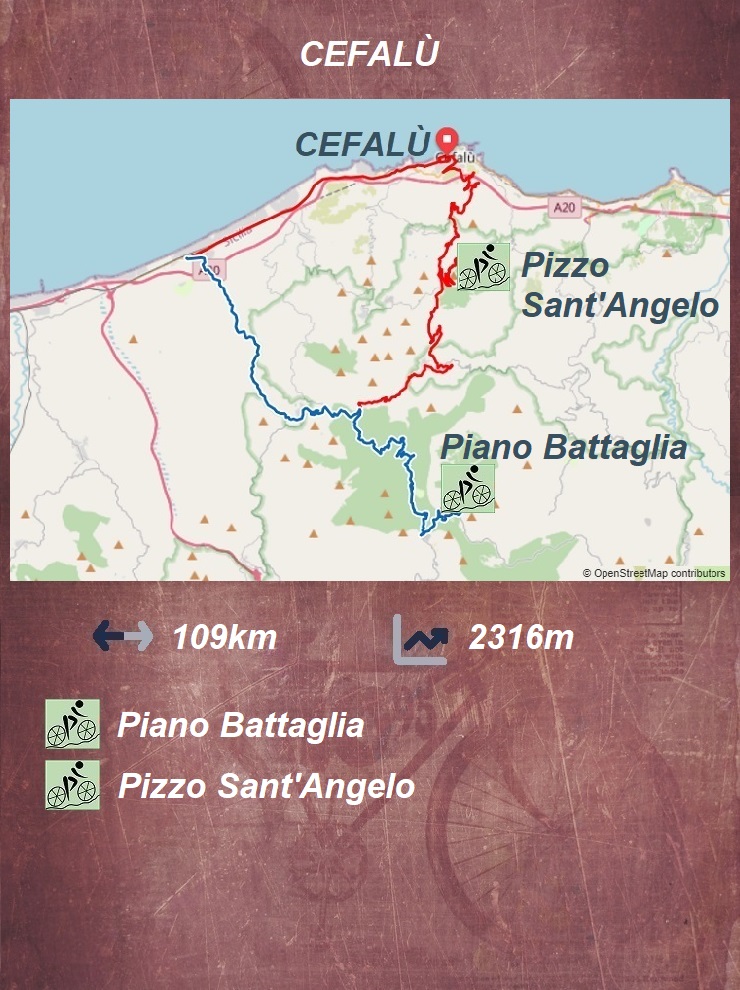 Cefalù - Piano Battaglia - Pizzo Sant'Angelo