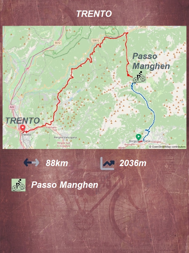 Trento - Passo Manghen