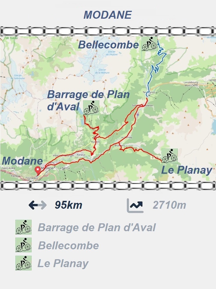 Modane - Bellecombe / Plan du Lac from Termignon