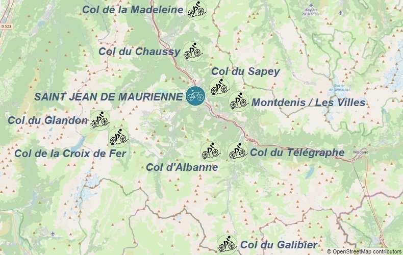 Saint-Jean-de-Maurienne-mapa