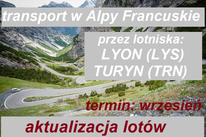 transport w Alpy Francuskie