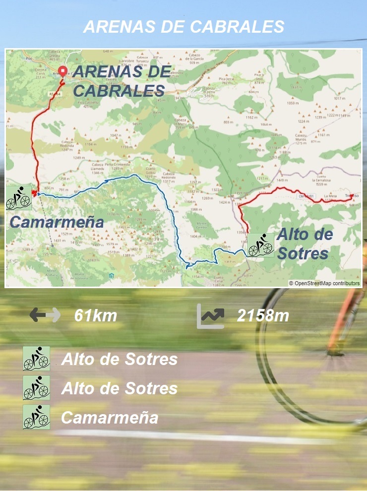 Arenas de Cabrales - Alto de Sotres - Camarmeña