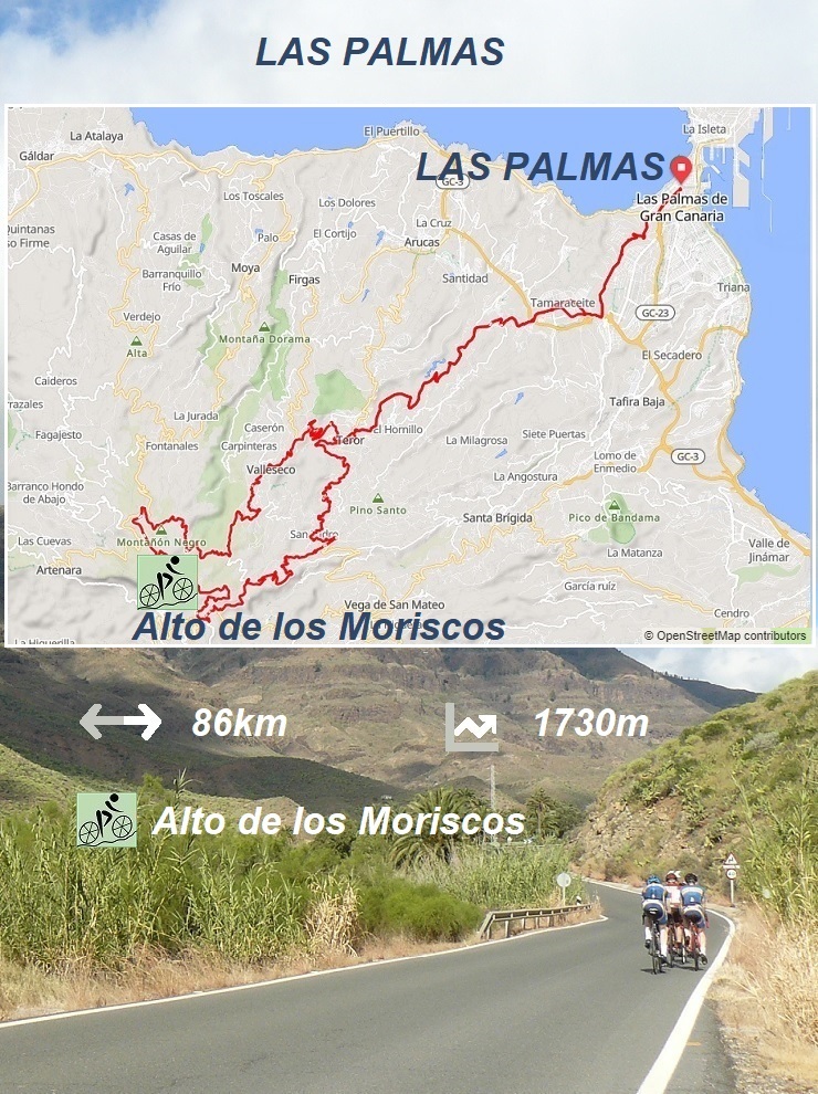 Las Palmas - Alto de los Moriscos - Las Palmas