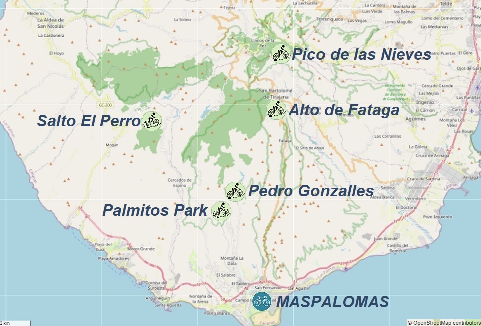 Maspalomas-mapa