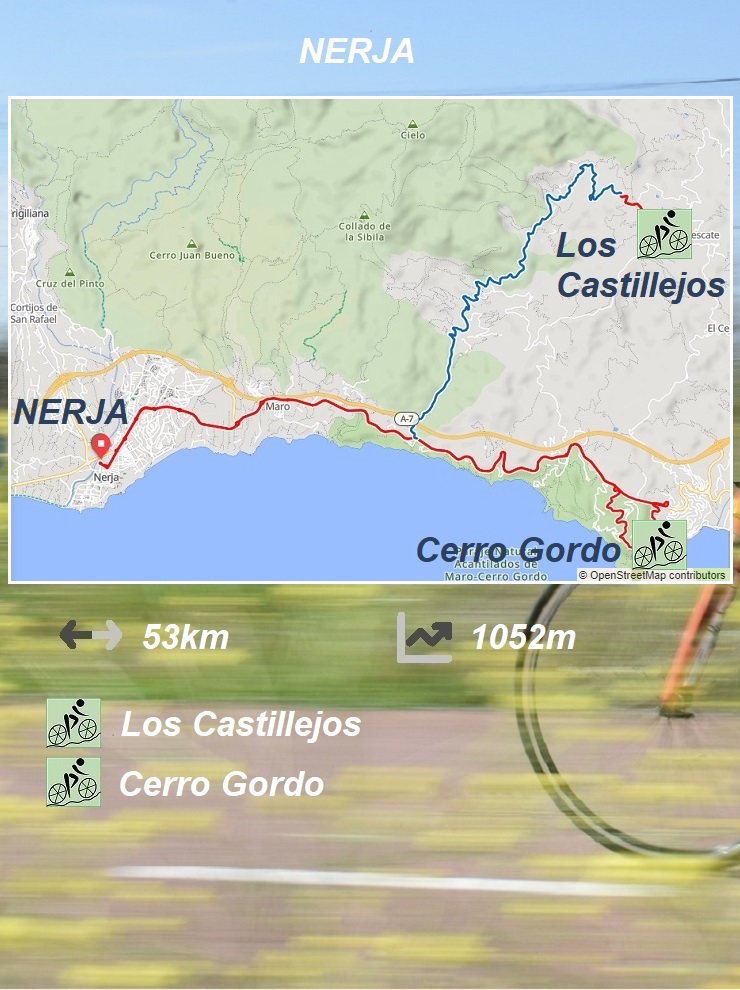 Nerja - Los Castillejos - Cerro Gordo