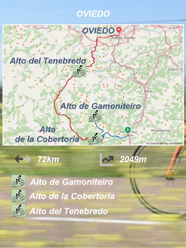 Pola de Lena - Alto Gamoniteiro - Alto de La Cobertoria - Alto del Tenebredo